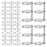 GALPADA 20 Stück Binder Ringe aus Eisen für Taschenkalender Loseblatt Binderinge Metall Buchringe...