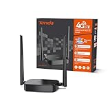 Tenda 4G03 Pro 4G LTE Router, WLAN Router für Nano-SIM-Karten (N300 CAT4, 150 Mbit/s im Download,...