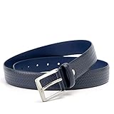 XHLYSM Schriften Herren-Ledergürtel mit Dornschließe aus Legierung, verstellbarer Gürtel,...