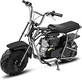 Offroad Mini Dirt Bike 105CC Benzin – Automatik Pit Bike für Teens ab 13 Jahre mit DIY-Aufklebern