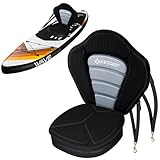 KESSER® Kajak-Sitz Premium für SUP Board Stand Up Paddle Surfboard Sitz - Inkl. Mit Tasche - SUP...