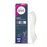 Veet Expert Haarentfernungscreme für Damen mit Roll-On Applikator, mit Shea-Matteca, 100 ml