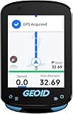 GEOID CC600 GPS Fahrradcomputer, 2,4-Zoll-Farbbildschirm, Kabellos Wasserdicht Fahrrad Tacho,...