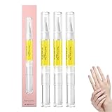 Nagelpflegestift, natürliches Nagelhautöl, Nagelhärter und -festiger für beschädigte, brüchige...