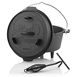 BBQ-Toro Dutch Oven Forest Serie | bereits eingebrannt - preseasoned | Verschiedene Größen |...