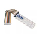 MEAKTSMI GPIO Flachbandkabel-Erweiterungsplatine, 40-poliges Flachbandkabel, Steckplatine, 65...