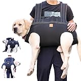 Hundegeschirr-Rucksack für große Hunde, Ganzkörper-Hundetrage mit Griff, Rehabilitationsträger...