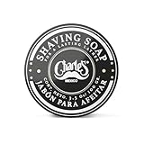 Charle's Premium Rasierseife, 100 g, mit Menthol und Bergamotte-Duft, konsistenter Schaum,...