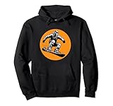 Snowboard Wintersport Snowboard Retro Pullover Hoodie