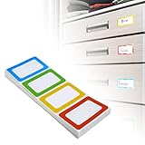 Namensschild Aufkleber 200 Stücke Namen Etiketten Sticker Selbstklebende Bunte Grenz Name Tag...