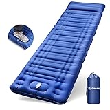 Arlierss Isomatte Camping Selbstaufblasbare, Ultraleichte Luftmatratze mit Eingebauter Pumpe,...