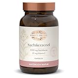 Nachtkerzenöl Kapseln Vegan 2000 mg pro Tagesdosis (120 Stk) 100% Natur Herstellung in Deutschland,...