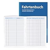 2 Stück Fahrtenbücher A5 40 Seiten Fahrtenbuch PKW Finanzamt Anerkannt Fahrtenbuch Lkw zur...