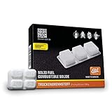 Esbit Trockenbrennstoff - 12 x 14 g Tabletten für Campingkocher - zum Kochen und Erwärmen von...