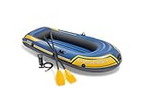 Intex 68367NP - Aufblasbares Schlauchboot Challenger 2, 2 Personen, mit Zubehör, PVC, Blau,...