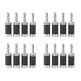 Vadillo 16Pcs Bananenstecker Hi-End HIFI DIY Kohlefaser Kupfer überzogen Rhodium Elektrische Audio...