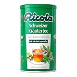 Ricola Schweizer Kräutertee, 200g Dose Schweizer Instant-Kräutertee mit 13 Bergkräutern,...