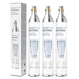 AquaFloow CO2 Zylinder für Wassersprudler Premium 600 ml, Kartusche für Sprudelwasser,...