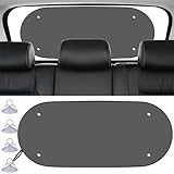 Junhui Auto Heckscheibenabdeckung 100x50 cm, Auto Mesh Heckscheibenblende, Universell Einsetzbarer...