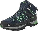 CMP - Rigel Mid Trekking Shoes Wp, B.Blue-Gecko, 43