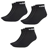 adidas 9 Paar NC Ankle Performance Sneaker / Quarter Socken Unisex Kurzsocke , Farbe:Black, Socken &...
