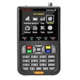 Digital Satfinder V8 Finder2 Satelliten Finder Meter Digital Sat Finder mit Satellitenerkennung,...