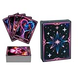 Tarotkarten Für Anfänger - Neonfarbenes Tragbares Tarot,Brettspiele Und Gesellschaftsspiele,Für...