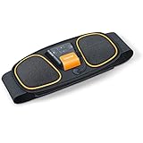 Beurer EM 32 Bauchmuskel-Gürtel, zur Muskelstimulation, EMS Bauchtraining, 2 verschleißfreie...