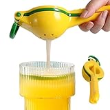 Zungenpresse für Zitronen - Manuelle Presse mit Kompression | - und Saftpresse Kompaktes Design...