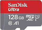 SanDisk Ultra 128 GB microSDXC UHS-I-Karte für Chromebook mit SD-Adapter und bis zu 120 MB/Sek.