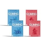 GUMING Energy Kaugummi mit 60mg Koffein/Gum, Guarana, Vitamin C & B6, Vegan, Ohne Zucker,...