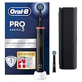 Oral-B PRO 3 3500 Elektrische Zahnbürste/Electric Toothbrush, 2 Aufsteckbürsten, mit 3 Putzmodi...