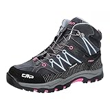 CMP Unisex Kinder Kids Rigel Mid Trekking Shoes Wp Traillaufschuh, Skyway Titanium, 37 EU