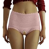 2026 Sensationelle Spitze bestickt hohe Taille offener Rücken Slip für Frauen tragen dünn und...