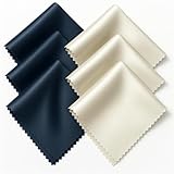 Brillenputztücher Mikrofaser 6er Pack Hochwertiges Reinigungstuch für Brillen Putztuch...