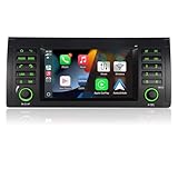 Pantalla para BMW E39 3 Series X5 M5 Radio Con Inalámbrico CarPlay Android Auto