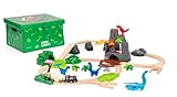 BRIO World - 36104 Dinosaurier Deluxe Set - Zugset für Kinder ab 3 Jahren mit 44 Teilen, Dino...