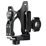 MoKo Flaschenhalter Fahrrad, Einstellbare Getränkehalter Motorrad für 4,8-9,1cm Flaschen,...