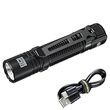 Nitecore EDC31 - LED-Taschenlampe mit 3500 Lumen, USB-aufladbar, IP68-wasserdicht, Lumin Shield,...