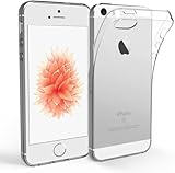 NEW'C Hülle für iPhone 5S/5/SE, [Ultra transparent Silikon Gel TPU Soft] Cover Case Schutzhülle...