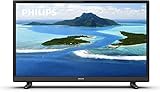 Philips 24PHS5507/12 60 cm (24 Zoll) Fernseher (HD, Triple Tuner, HDMI, USB, CI+, Mattschwarz)...