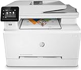 HP Color LaserJet Pro M283fdw Multifunktions-Farblaserdrucker (Drucker, Scanner, Kopierer, Fax,...