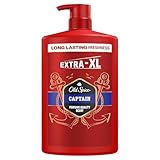 Old Spice Captain 3-in-1 Duschgel für Haar, Gesicht und Körper 1000 ml, langanhaltende Frische,...