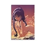 AKUYHECDS Mushoku Tensei Jobless Reinkarnation Kunst Sexy Girl Anime Poster Leinwand Poster...