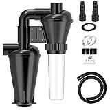 Doppelte Filtration und Zyklon Staubsammler für Holzbearbeitung DIY mit 50mm/2'' Turbolader Filter...