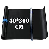 BBQ Grillmatte für Gasgrill 40x300CM Antihaft Teflon Grillmatten Grillplatte Gasgrill,Backmatte...