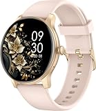 AcclaFit Smartwatch Damen Herren, 1.38 Zoll HD-Display Smart Watch mit Bluetooth Anrufe, Fitness...