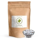 L-Glutamin - 240 Kapseln hochdosiert - aus pflanzlicher Fermentation - gentechnikfrei - vegan - ohne...