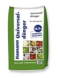 Universaldünger 12,5 kg Sack - organisch-mineralischer Volldünger für Gemüse, Obst, Blumen und...