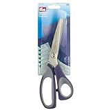 Prym 611515 Professional Zackenschere 23 cm (9″), Edelstahl & Softgriff, ideal für Stoffe &...